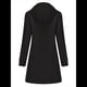 thumbnail image 4 of Chaqueta Impermeable para Mujer con Capucha, Abrigo Impermeable para Mujer, Cortavientos Negro M, 4 of 8