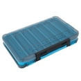 thumbnail image 2 of Double Sided Lure Box, Fishing Lure Box Breathable Ventilation Anti Lost Plastic Material Fall Protection   With Handle For Fishing  Blue, 2 of 8