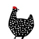 thumbnail image 1 of Adornos de pollo hueco acrílico para patio trasero estacas para césped decoración artística para patio (A) Sywqhk Libre de BPA, 1 of 6