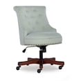 thumbnail image 3 of Linon Ragan Task Chairs with Adjustable Height and Swivel, 275 lb. Capacity, Mint Green, 3 of 9