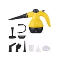 thumbnail image 1 of Limpiador de Vapor de Alta Presión con 9 Piezas, Maquina de Vapor para Limpieza, Adecuado para Cocinas, Baños, Muebles y Coches, Limpieza de Suelos y Ventanas (Amarillo), 1 of 5