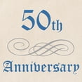 thumbnail image 2 of CafePress - Elegant 50Th Anniversary Tote Bag - Unisex Canvas Tote Bag, Beige, 1-Piece, 2 of 6