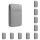 thumbnail image 2 of Bolsa para libros electrónicos Matsuzay para Kindles 6 pulgadas Color gris claro, 2 of 6