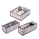 thumbnail image 1 of Underwear Bra Organizer Storage Box - 3 PCS Set for Socks, Scarves, Closet -, 1 of 1