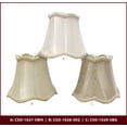 thumbnail image 4 of Royal Designs, Inc. Clip on Scalloped Bell Chandelier Lamp Shade Flame Clip Fitter, CSO-1027-5WH, 3 x 5 x 4.5, White, 1 Pack, 4 of 4