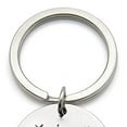 thumbnail image 4 of Naierhg Fashion Stainless Steel You Are My Penguin Key Ring Holder Keychain Couple Gift, 4 of 5