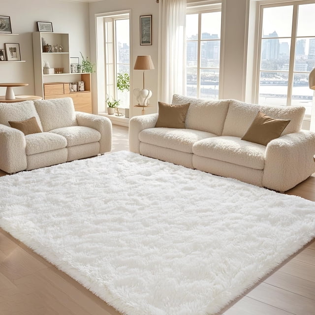 Alfombra BENRON Soft para sala de estar y dormitorio, 90 x 150 cm