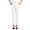 White, variant on Besolor Plus Size Dress Pants Women Elastic High Waisted Straight Leg Pant Business Casual Work Trousers with Pockets