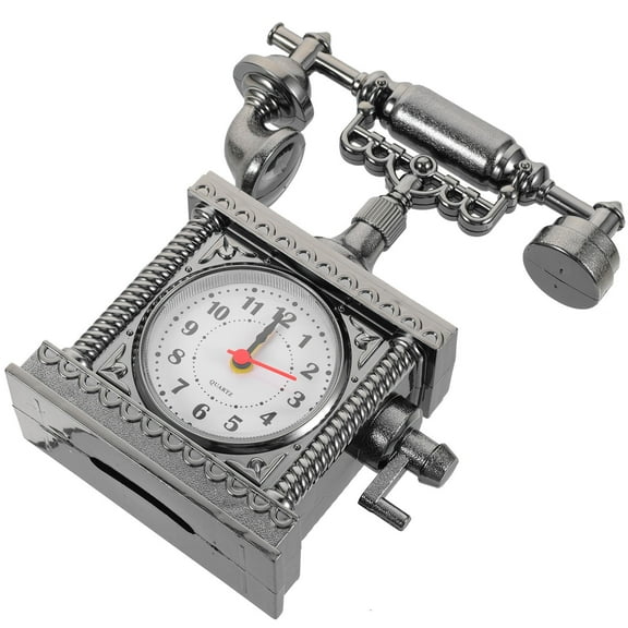 FELTECHELECTR Telephone Model Vintage Telephone Decorative ABS 1Pack 7.47x6.29x1.97in
