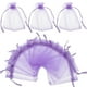 thumbnail image 3 of Bolsas de la fiesta de boda de 50 piezas de organza, 3 of 4