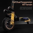 thumbnail image 5 of Electric Scooter for Adults with 48V 15Ah Battery, 31-Mile Rangel, 1200W Motor, 11" Tires for City and Off-Road, 5 of 11
