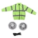 thumbnail image 2 of Chaqueta Ventilador de Enfriamiento para Hombres Mujeres Ropa de Protección Solar con Control de 3 Velocidades Chaqueta de Enfriamiento Reflectante de Alta Visibilidad USB ANGGREK Otros, 2 of 8