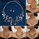 thumbnail image 2 of Juego de collar y pendientes para mujer Yuxing estilo Bohemio color rojo 46411, 2 of 5
