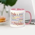 thumbnail image 4 of CafePress - Pride And Prejudice Mug - 11 oz Ceramic Mug - Novelty Coffee Tea Cup, 4 of 6