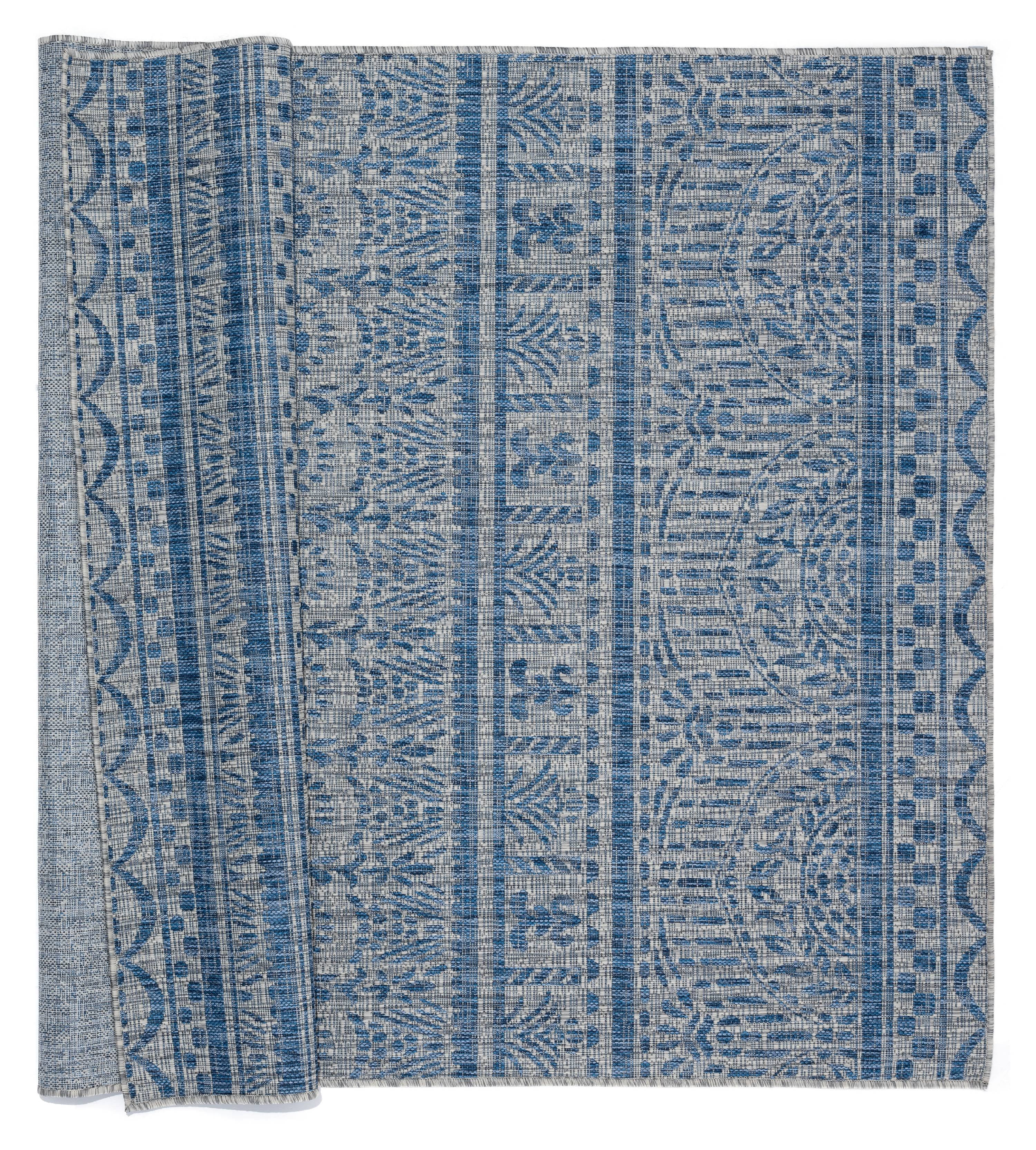 United Weavers Mali Keown Transitional Geometric Area Rug, Blue, 7'10" x 10'6"