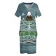 thumbnail image 4 of Camino de montaña forestal al estilo de JRRTolkien Vestido de bolsillo suelto Vestido de invitada de boda 2025 Vestido de verano de mujer 2025, 4 of 7