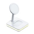 thumbnail image 1 of Monstrate inalámbrico USB Teléfono móvil para el hogar Auricular compatible con Bluetooth Estación de acoplamiento de carga rápida Soporte Electrónica Blanco, 1 of 6