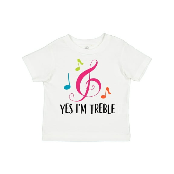 Inktastic Choir or Marching Band Treble Music Girls Toddler T-Shirt