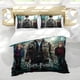 thumbnail image 5 of Harry Potter Conjunto de sábanas temático, trío de piezas, cómodo y amigable con la piel, diseño único, regalo de decoración para el hogar para familiares, amigos y fans,173X218cm, 5 of 6