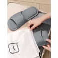 thumbnail image 6 of Gustave Foldable Travel Slippers Shower Shoes for Women Men, Lightweight Quick-Dry Non-Slip Pool House Slides Sandals for Indoor Outdoor Beach Bathroom - Gray, 6 of 7