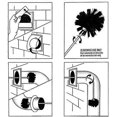 thumbnail image 5 of Pellet Pole Sweeping Kit Adjustable Chimney Cleaning Brush 100mm Ducts 11 Sweeping Rods (15 Feet) Pellet Pole Cleaning Kit Chimney Cleaning Tool G, 5 of 5