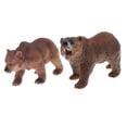 thumbnail image 4 of Conjunto de juguete modelo de oso de simulación de plástico, juguete de aprendizaje de ciencia naturaleza temprana para niñ Yotijar Juguete animal figurines, 4 of 10