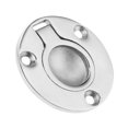 thumbnail image 4 of ziyahi Flush Pull Anneau Acier Inoxydable Argent Multifonctions Encastré Meubles Poignées de Porte Poignées Raccords, 4 of 6