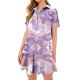 thumbnail image 1 of WILLBEST Vestidos de Algodon para Mujer Vestido Casual de Mujer con Estampado Tie-Dye, Manga Corta, Dobladillo con Volantes para Comodidad y Estilo Diario Grande​​, 1 of 3