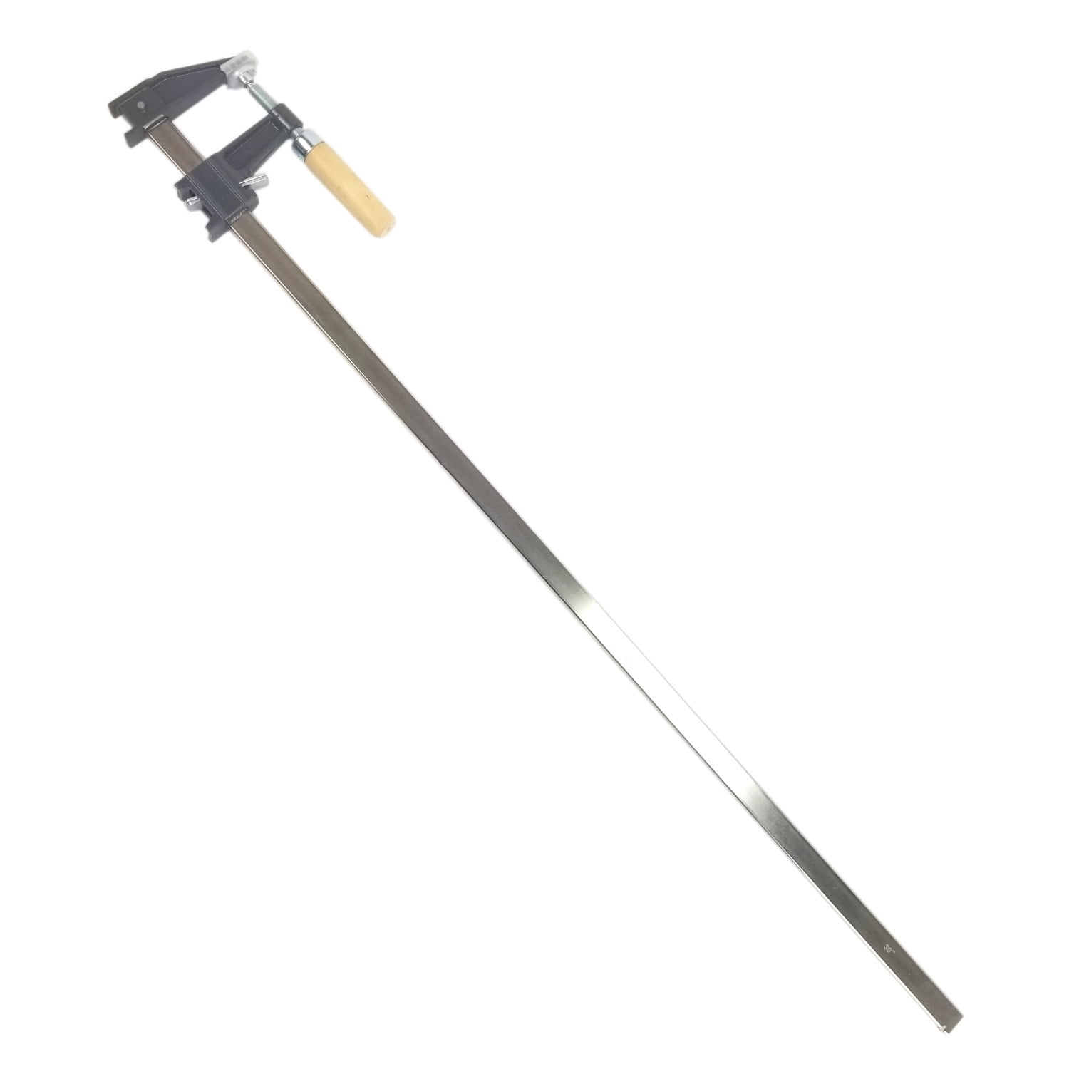 Set of 6 - 30" Steel Bar Clamp with Metal Ratcheting System and Quick Release Suitable for a Wide Range of Woodworking and Metalworking