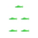 thumbnail image 2 of Ounissouiy Enhebrador de agujas, gancho de puntada de costura, herramientas de enhebrado, forma de pez, plástico para ancianos, alfiler para Verde 1 PC 5piezas, 2 of 6