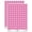 Hot Pink, variant on July 4th Independence Day Fireworks Patriotic USA 200+ Round Stickers - Red - Gloss Finish - 0.50" Size