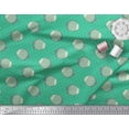 thumbnail image 2 of Soimoi Green Cotton Duck Fabric Grouper Fish Ocean Fabric Prints By Yard 42 Inch Wide, 2 of 3