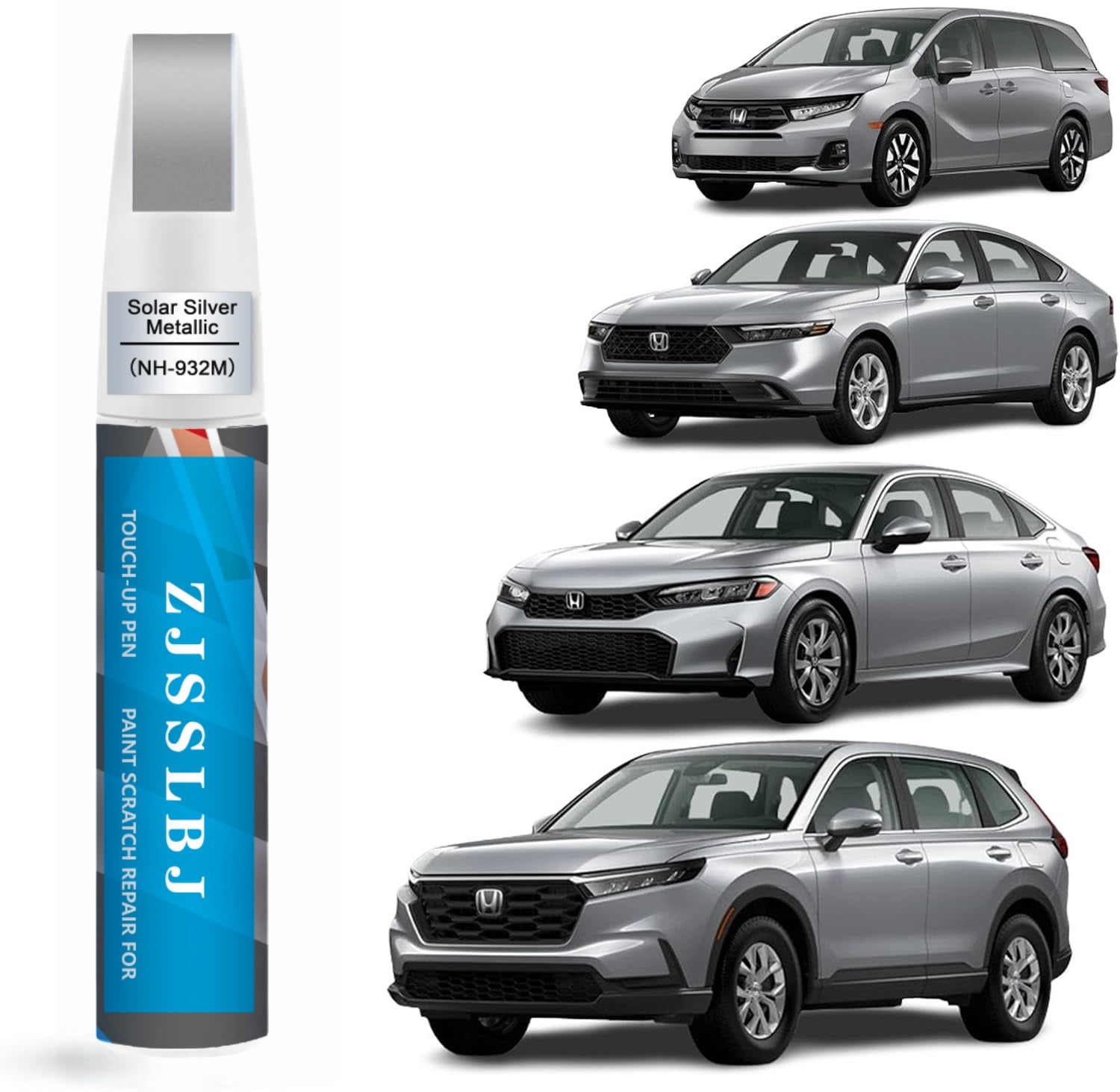 GMC Sterling Gray Metallic Touch-Up Paint Kit – GXD/WA130H, 100% OEM Color Match, Urethane Base Coat