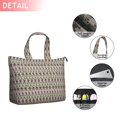 thumbnail image 2 of Brown Bigfoot and Pine Tree Pattern Travel Tote Bags for Women Carry On,Large Weekender Bags for Women Travel,Multi Functional Duffle Bag for Work,Shopping,Sports, 2 of 5