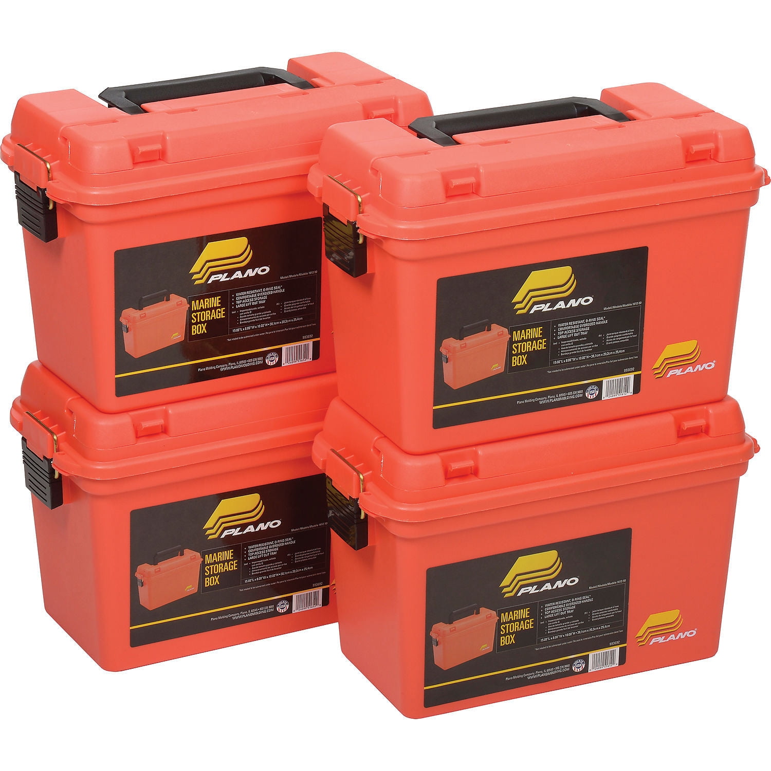 Plano Deep Dry Storage Box with Tray 161250 Tackle Boxes & Trays