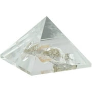 Natural Healing Crystal Clear Quartz Gemstone Pyramid