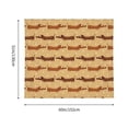 thumbnail image 4 of Bingfone Polyester Fabric Tapestry Dachshund Dog Puppy Wall Hanging Tapestry,Daily Decorative Tapestry for Bedroom Living Room Dorm 60L x 51W Inches, 4 of 7