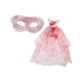 thumbnail image 3 of de encaje de Halloween, elegante accesorio de disfraz para espectáculos festivos de ., 3 of 10