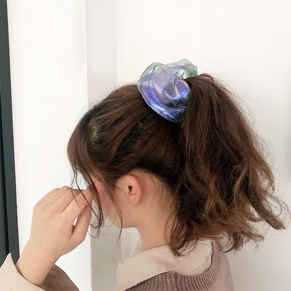 ELAYARD 6PCS Elastic Hair Scrunchies Assorted Hair in Place for Women Girls