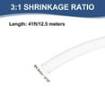 thumbnail image 2 of 3/16 Inch 41ft Wire Heat Shrink Tubing 3:1 Double-sided Wrap Clear, 2 of 5