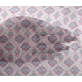 thumbnail image 4 of oneOone Viscose Chiffon Fabric Diamond Geometric Fabric Prints By Yard 42 Inch Wide, 4 of 4