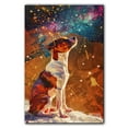 thumbnail image 3 of Smooth Fox Terrier Dog Art Print Poster, Wall art Canvas Painting Decor, Dog Pop Starry Night Art Home Decor Artwork For Bedroom Living Room Bathroom Décor, 3 of 6