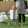 thumbnail image 4 of GASPRO 0-20 PSI Adjustable Propane Regulator with Hose, 5 FT High Pressure Gas Regulator with Brass Adapter, Propane Burner Regulator for Turkey Fryer, Fish Cooker, Fire Pit, Forge, 4 of 8