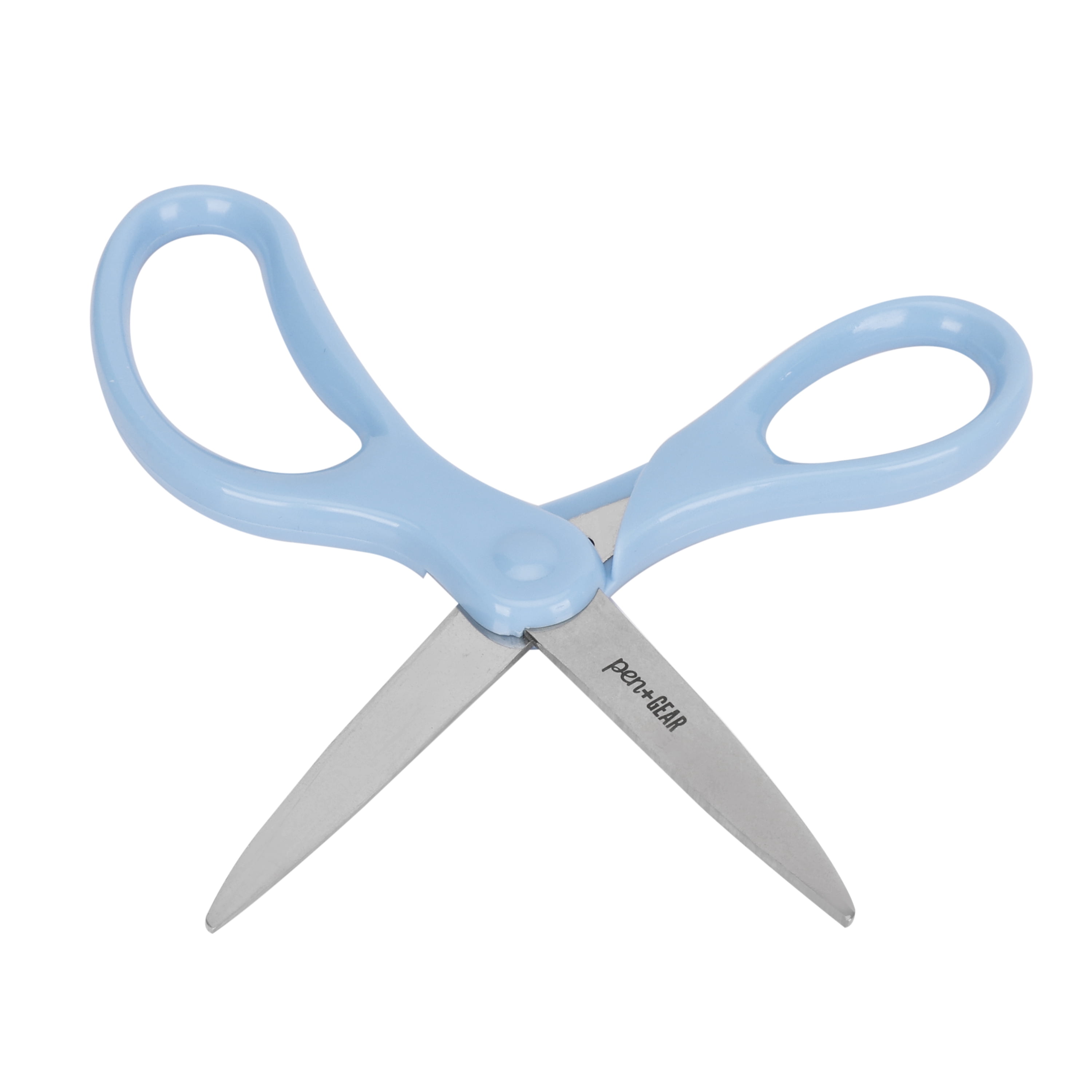 Pen+Gear 6-inch Pointed Tip Kids' Scissors, School Supplies, Blue