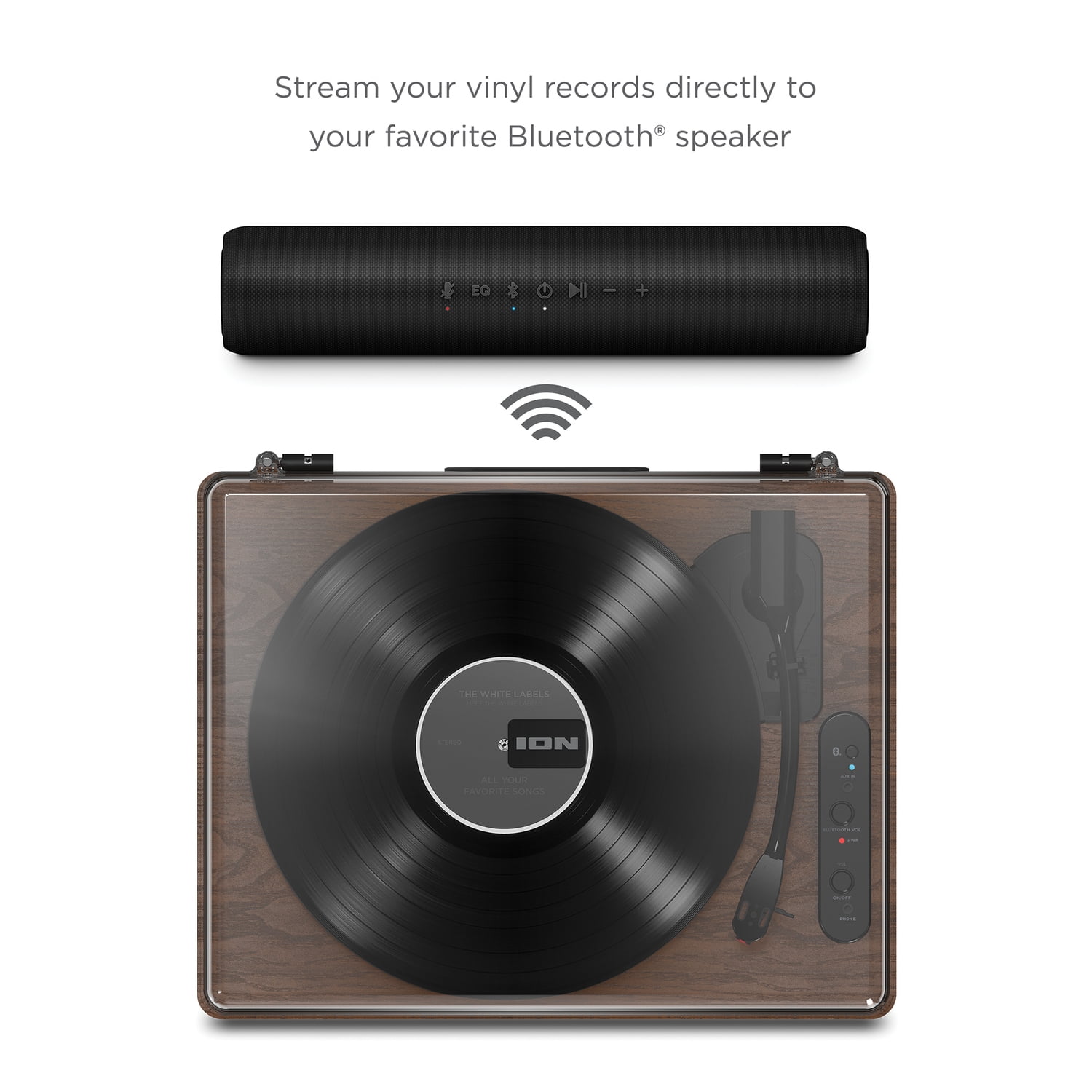 Ion record hotsell player speakers