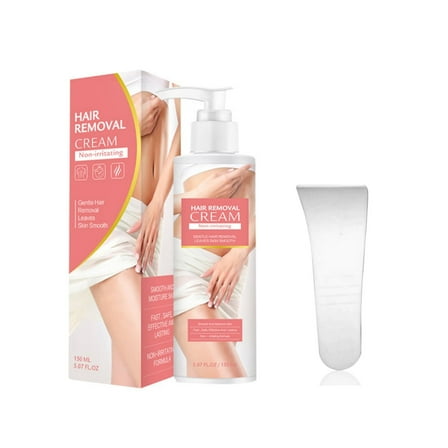 GIXUSIL Hair Removal Cream, Painless Natural Depilatory Cream for Men and Women, Non-Irritating for Sensitive Skin. for Bikini and Intimate Area, Genitals, Arms, Legs, Underarms, Chest
