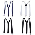 thumbnail image 1 of TopTie 4pc Adjustable Clip Suspender For Men & Women-set3-1 1/5 Inch, 1 of 3