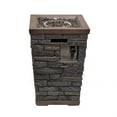 thumbnail image 2 of Alpine Corporation 29"H Gas Fire Pit with 32K BTU & Adjustable Flame, 2 of 6