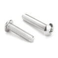 thumbnail image 4 of Bybiment M6-1.0x30mm Button Cap Screw, M6 30mm Metric Screws, Hex Drive Bolts, Steel, Full Thread, Bright , Coarse Thread (M6x30mm, 30 Pieces), 4 of 7