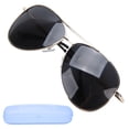 thumbnail image 2 of Gafas con lentes polarizadas,Gafas polarizadas a prueba de rayos ultravioleta Gafas de sol vintage doradas Gafas anti UV diseñadas a medida, 2 of 5
